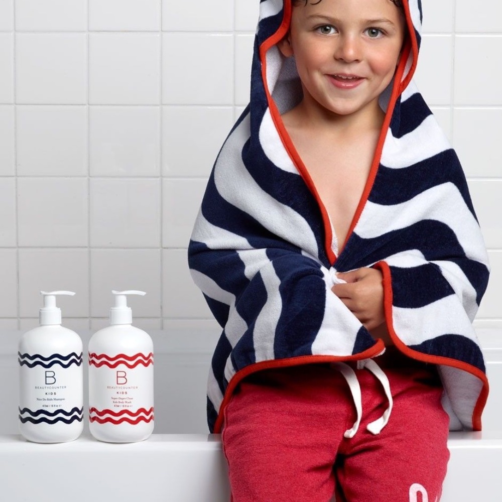 Beautycounter Organic Cotton Baby Bath Towel